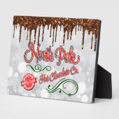 Plaque Photo Chocolat chaud du Pôle Nord (Côté)