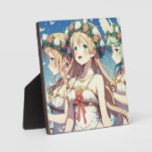 Plaque Photo Choeur d'anime (Recto)