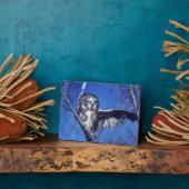 Plaque Photo Chouette à enclos (Côté)