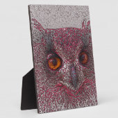 Plaque Photo Chouette éthérée (Côté)