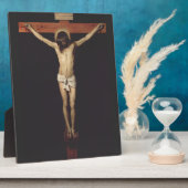 Plaque Photo Christ crucifié par Diego Velazquez (Côté)