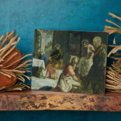 Plaque Photo Christ Laver les pieds des disciples, c.1547 (Côté)