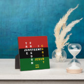 Plaque Photo Christian JUNETEENTH (Insitu)