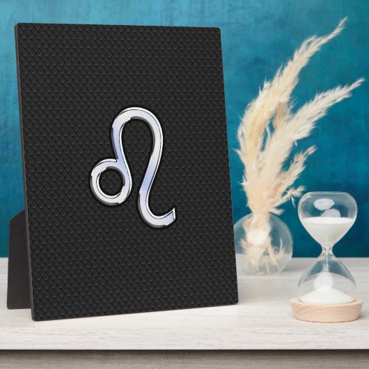 Plaque Photo Chrome moderne comme Leo Connexion peau de serpent (Côté)