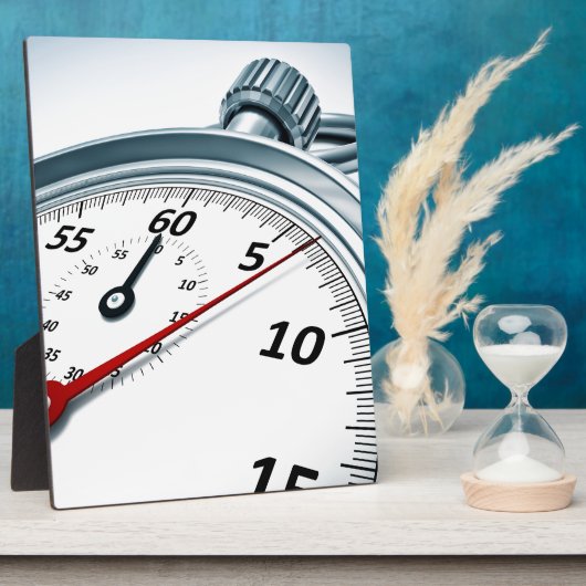 Plaque Photo chronomètre (Côté)