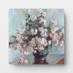 Plaque Photo Chrysanthemum par Claude Monet
