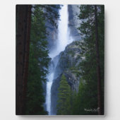 Plaque Photo Chutes de Yosemite (Devant)