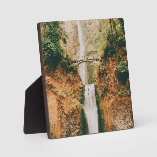 Plaque Photo Chutes Multnomah (Recto)