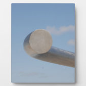 Plaque Photo Ciel bleu métallique (Devant)