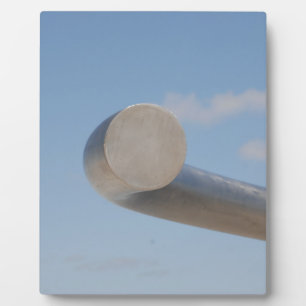 Plaque Photo Ciel bleu métallique