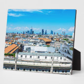 Plaque Photo Ciel de Milan (Côté)