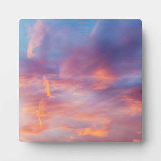 Plaque Photo ciel flirtant (Devant)