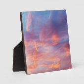 Plaque Photo ciel flirtant (Recto)