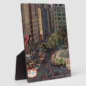 Plaque Photo Cinquième avenue par John Falter (Côté)