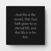 Plaque Photo Citation 1 Jean 5 11 (Devant)