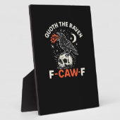 Plaque Photo Citation Corbeau F-Caw-F (Côté)