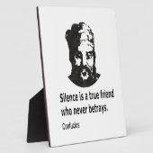 Plaque Photo Citation De Confucius (Côté)