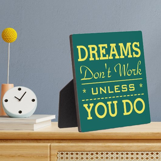 Plaque Photo Citation de la typographie d'inspiration moderne