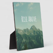 Plaque Photo Citation Inspirationnelle : Monter en haut (Côté)