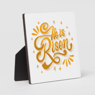 Plaque Photo Citation Religieuse Il Est Ressuscité