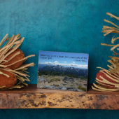 Plaque Photo Citation Wilderness (Gamme Tatoosh) (Côté)
