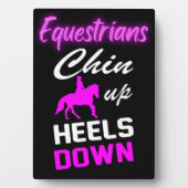 Plaque Photo Citations équestres (Devant)