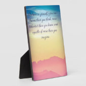 Plaque Photo Citations et collection d'inspiration (Côté)