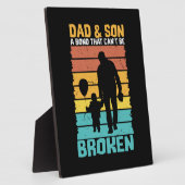 Plaque Photo Citations grand-père | Papa Et Son Fils (Côté)