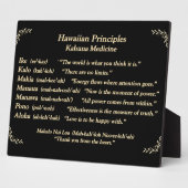 Plaque Photo Citations hawaïennes (Côté)
