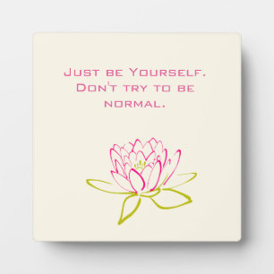 Plaque Photo Citations inspirantes sur les choix