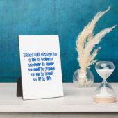 Plaque Photo Citations sur l'amour, la vie et l'amitié (Côté)