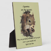 Plaque Photo Citer Fumer Citation Motivationnelle (Côté)