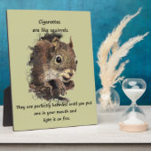 Plaque Photo Citer Fumer Citation Motivationnelle (Côté)