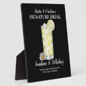 Plaque Photo Citronade Spiked ・ PERSONNALISER cette boisson Sig (Côté)