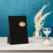 Plaque Photo Citrouille aquarelle - Automne et Halloween Concep (Côté)