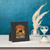 Plaque Photo Citrouille Chat Noir Halloween Design Vectoriel (Insitu)