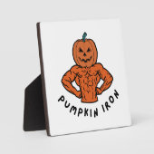 Plaque Photo Citrouille de fer  (Recto)