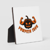 Plaque Photo Citrouille de fer  (Recto)