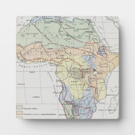 Plaque Photo Civilisations d'Afrique (Devant)