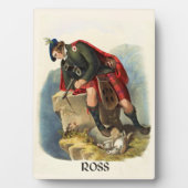 Plaque Photo Clan Ross Clans of Scotland par R. R. McIan (Devant)