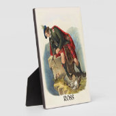 Plaque Photo Clan Ross Clans of Scotland par R. R. McIan (Côté)