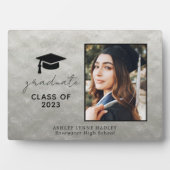 Plaque Photo Classe De 2023 Photo Graduation (Devant)