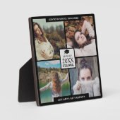 Plaque Photo Classe de collage photo moderne de 2025 Strong Kee (Recto)