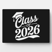 Plaque Photo Classe De Diplômés De 2026 Fier (Devant)