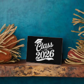 Plaque Photo Classe De Diplômés De 2026 Fier (Côté)