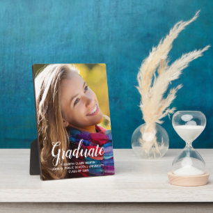 Plaque Photo Classe de photo simple et élégante