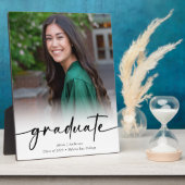 Plaque Photo Classe de script de calligraphie de diplômé de 202 (Côté)