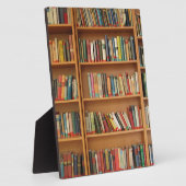 Plaque Photo Classic book shelf pattern (Côté)