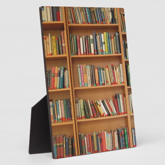 Plaque Photo Classic book shelf pattern (Côté)