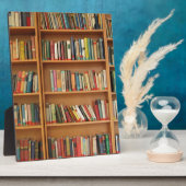 Plaque Photo Classic book shelf pattern (Côté)